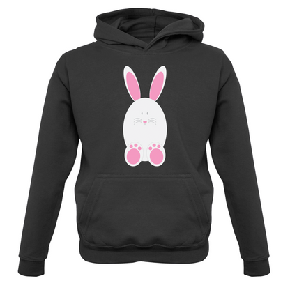 White Easter Bunny Kids T Shirt