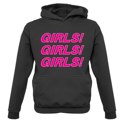 Girls Girls Girls Kids T Shirt