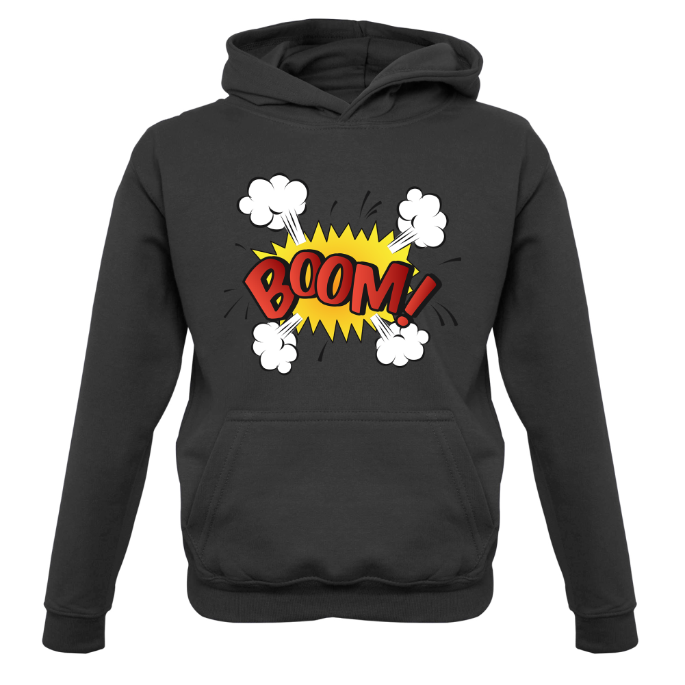 BOOM! Word Art Kids T Shirt