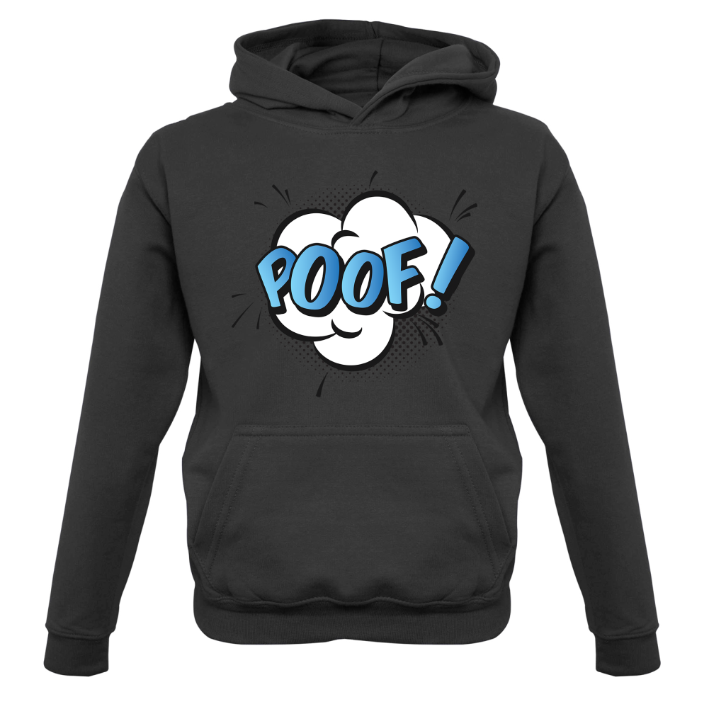 Poof! Word Art Kids T Shirt