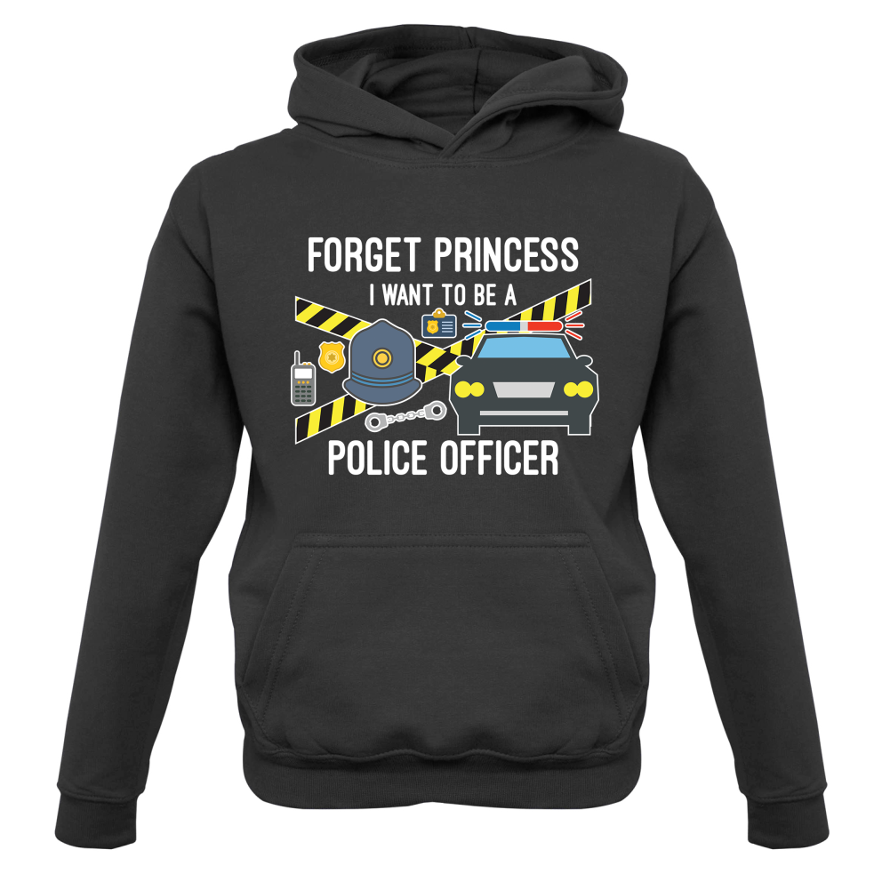Forget Princess Police Officer T Shirt