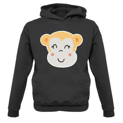 Smiley Face Monkey  Kids T Shirt