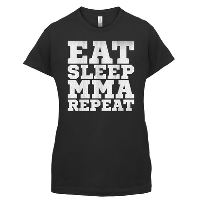 Eat Sleep MMA REPEAT T Shirt