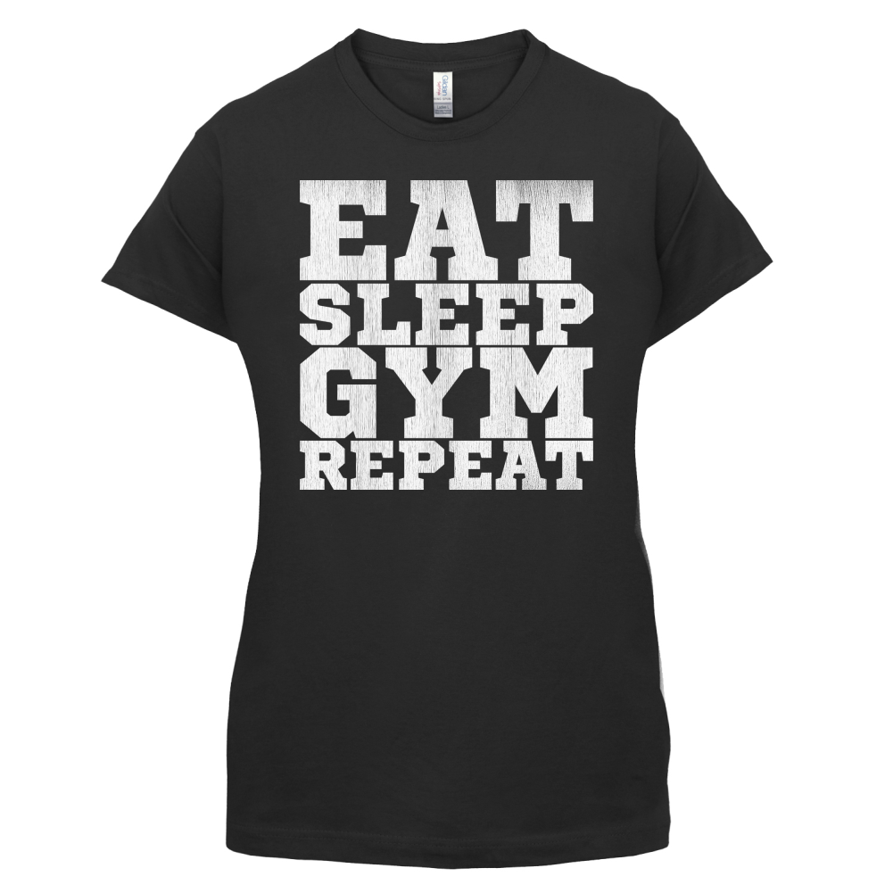 Eat Sleep Gym REPEAT T Shirt