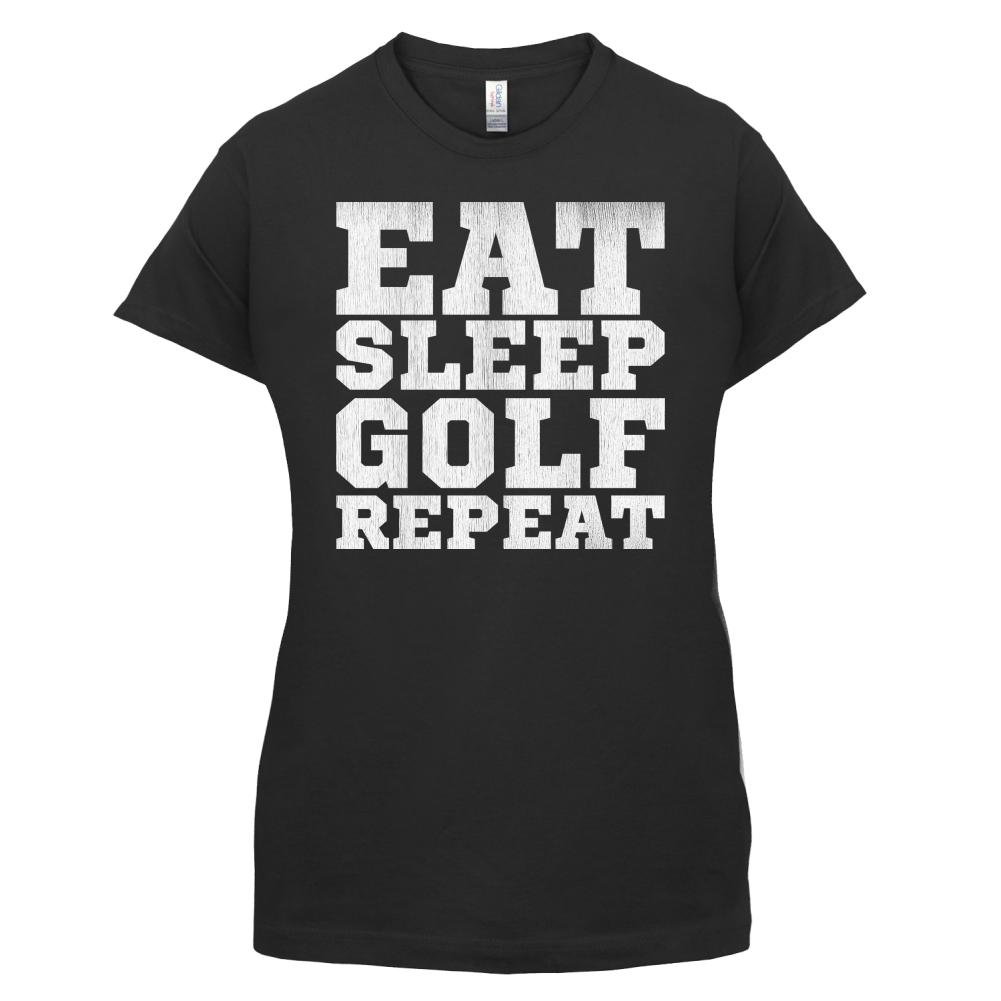 Eat Sleep Golf REPEAT T Shirt