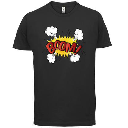 BOOM! Word Art T Shirt