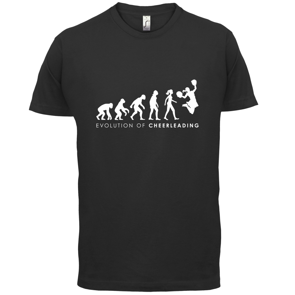 Evolution Of Woman Cheerleading T Shirt