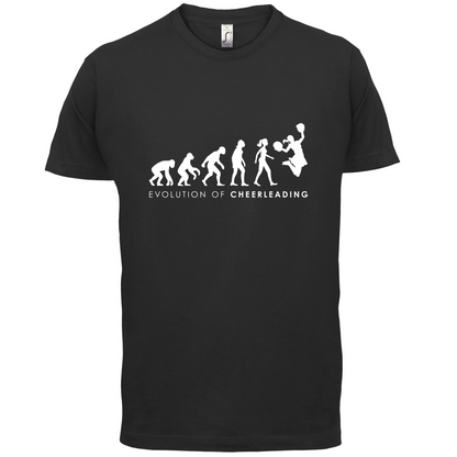 Evolution Of Woman Cheerleading T Shirt