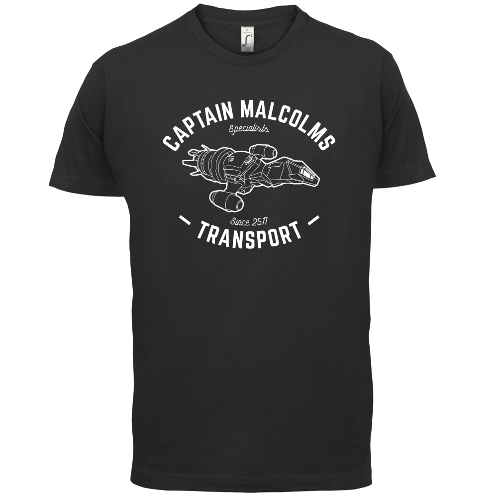 Captain Malcolms Transport T Shirt