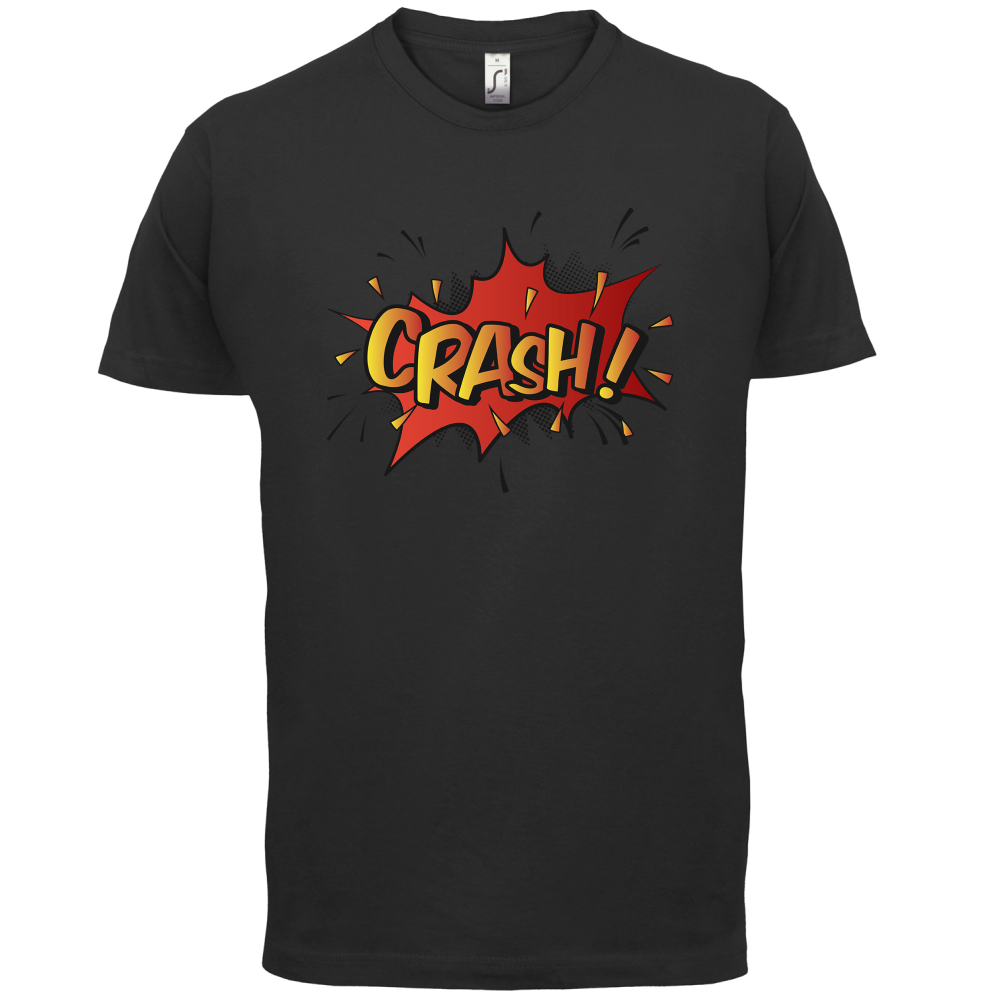 CRASH! Word Art T Shirt