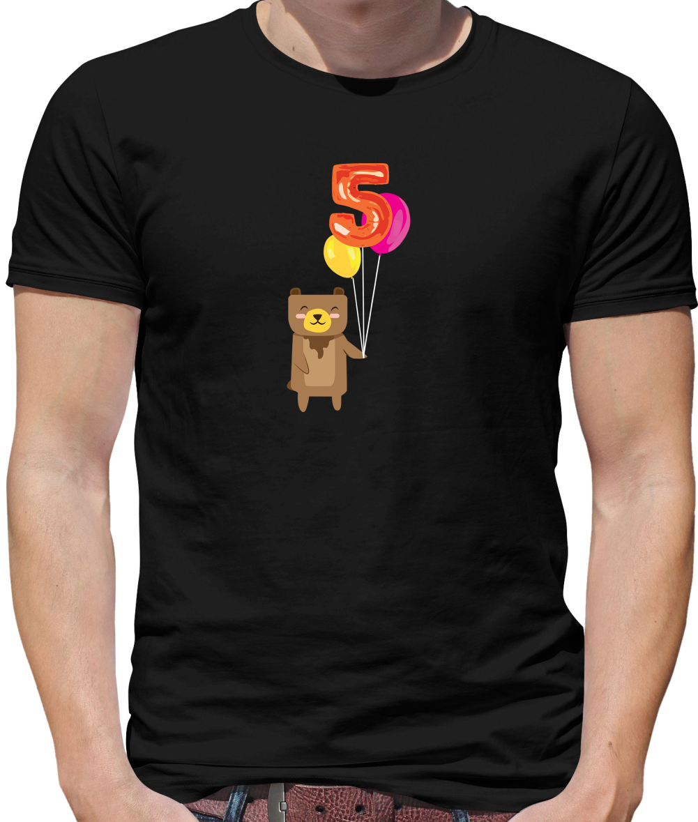 5th Birthday Bear T Shirt
