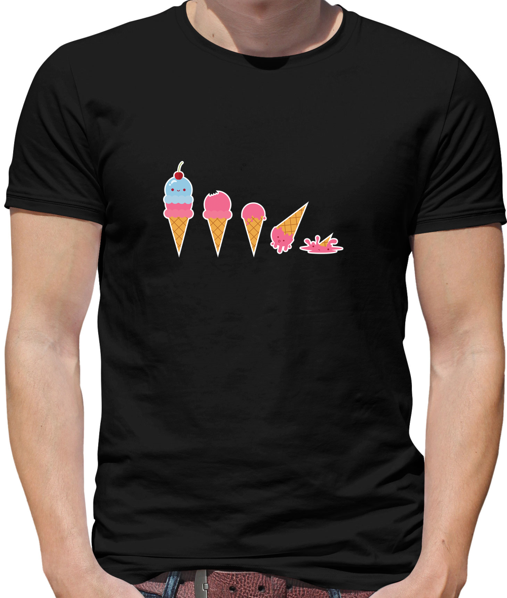Evolution Of Ice Cream T Shirt