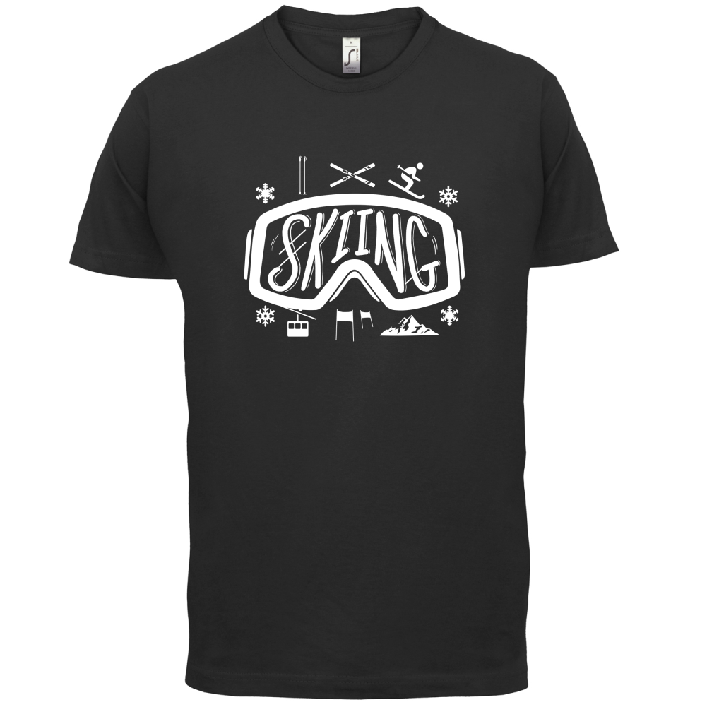 Skiing Goggles T Shirt