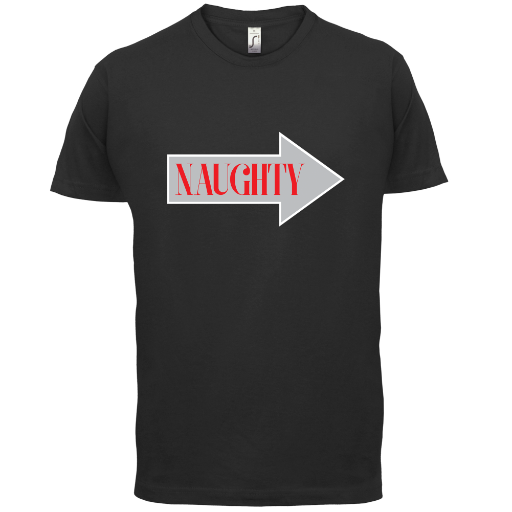 Naughty Arrow T Shirt