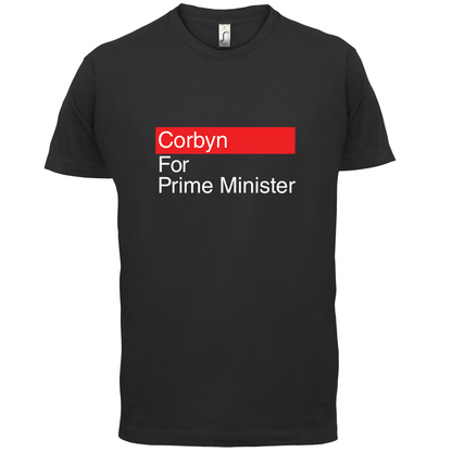 Corbyn For Prime Minister T Shirt