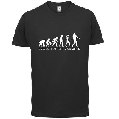 Evolution Of Woman Dancing  T Shirt