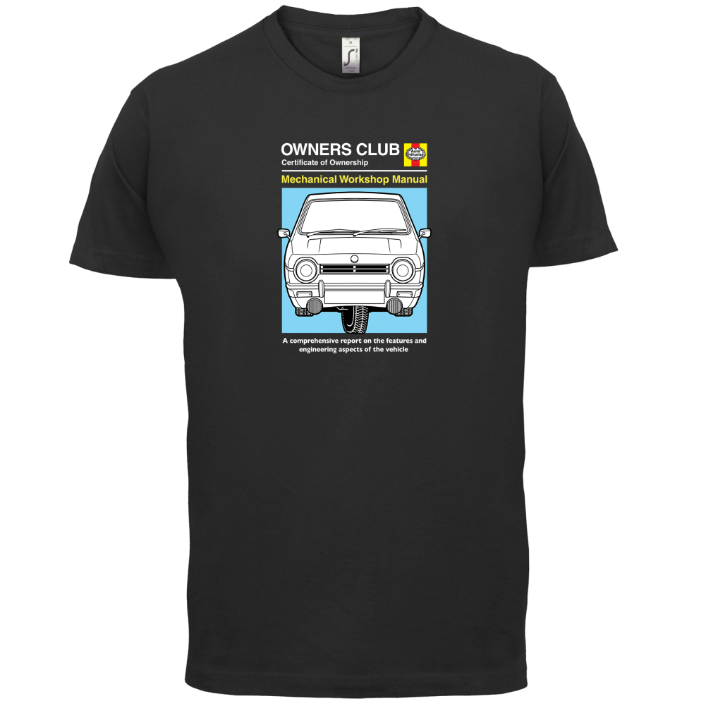 Car Owners Manual Reliant Robin T Shirt