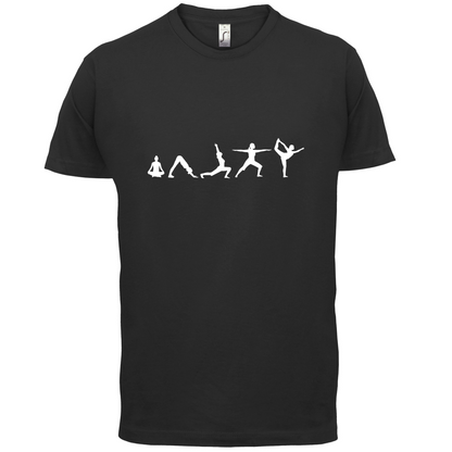 Evolution Of Yoga T Shirt