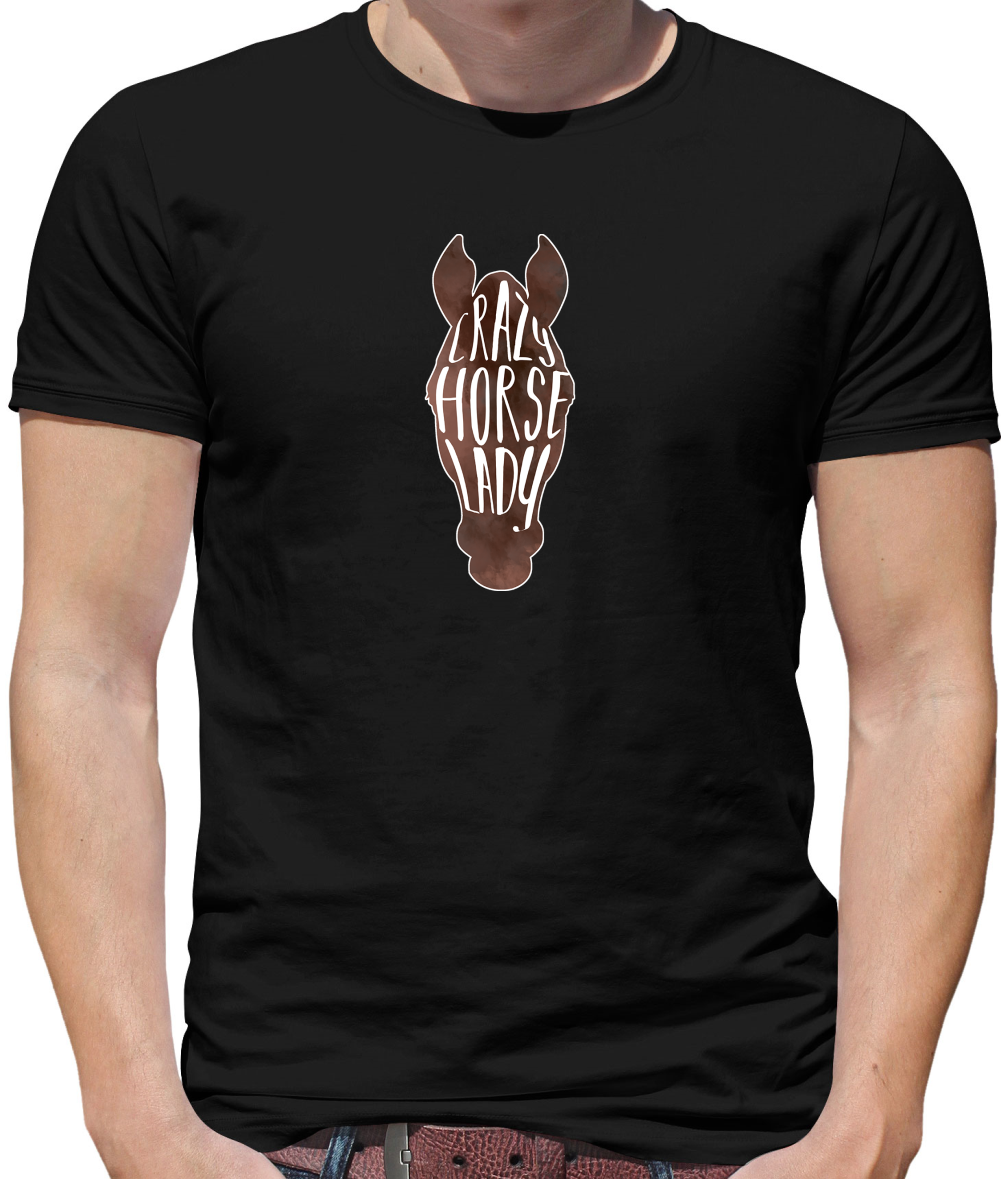 Crazy Horse Lady T Shirt