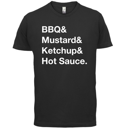 BBQ & Mustart & Ketchup T Shirt
