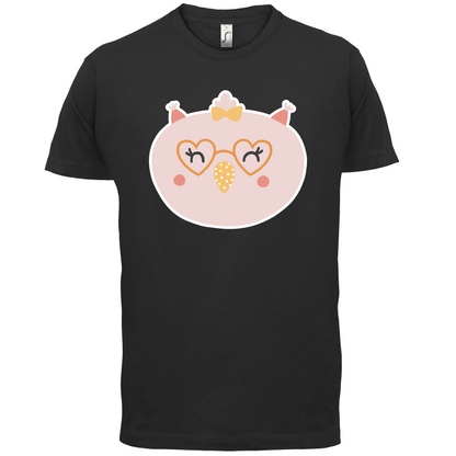 Smiley Face Chick T Shirt
