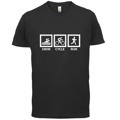 Swim Cycle Run T Shirt