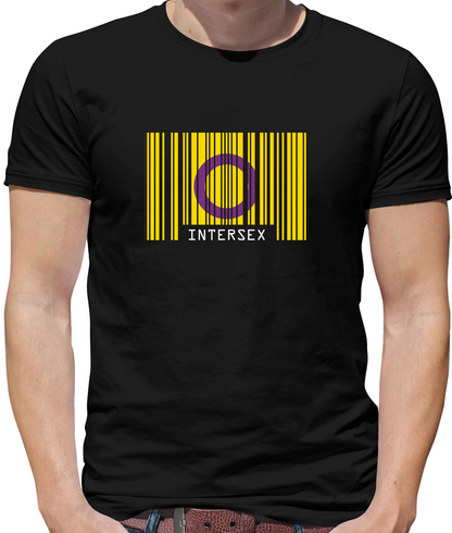 LGBT Barcode Flags - Intersex T Shirt