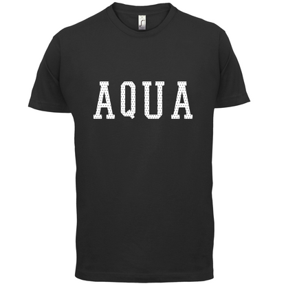 Justcie Aqua College Style T Shirt