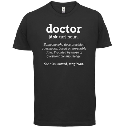 Definition Doctor T Shirt