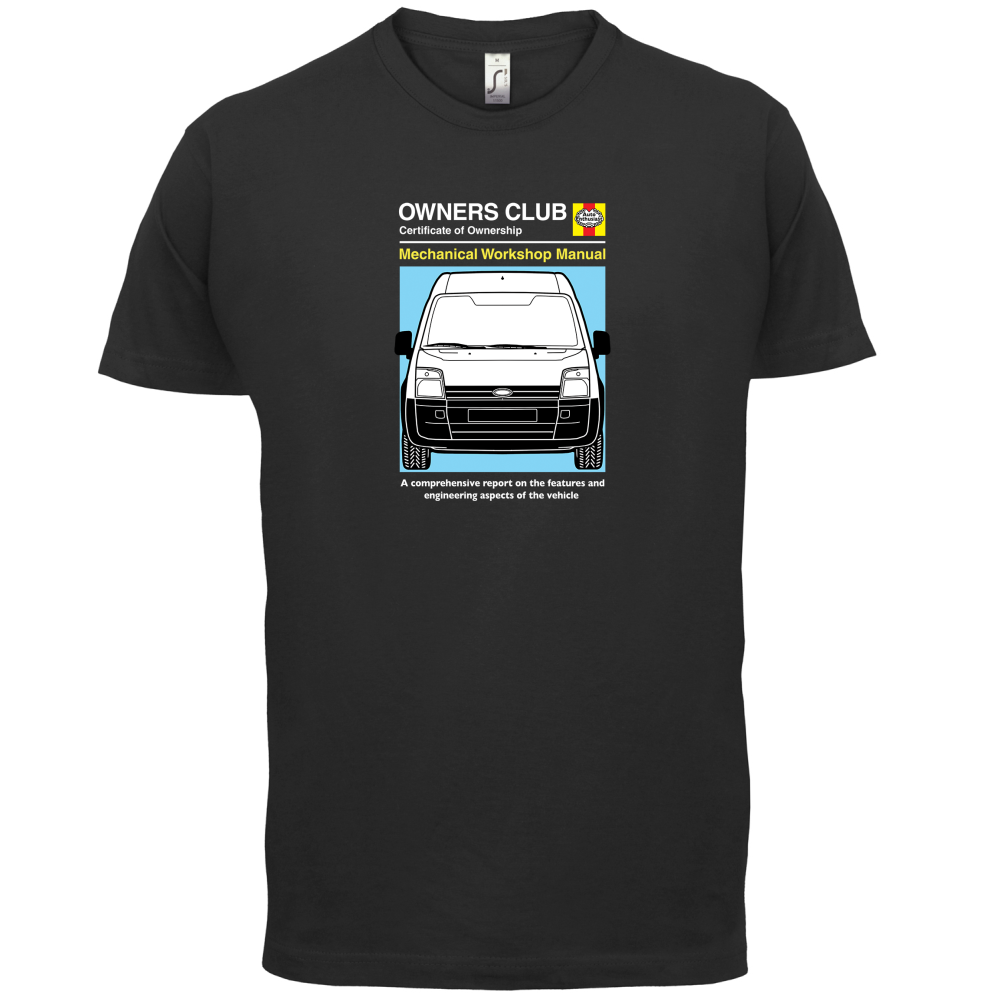 Car Owners Manual Ford Transit T Shirt