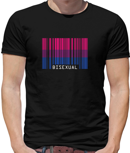 LGBT Barcode Flags - Bisexual T Shirt