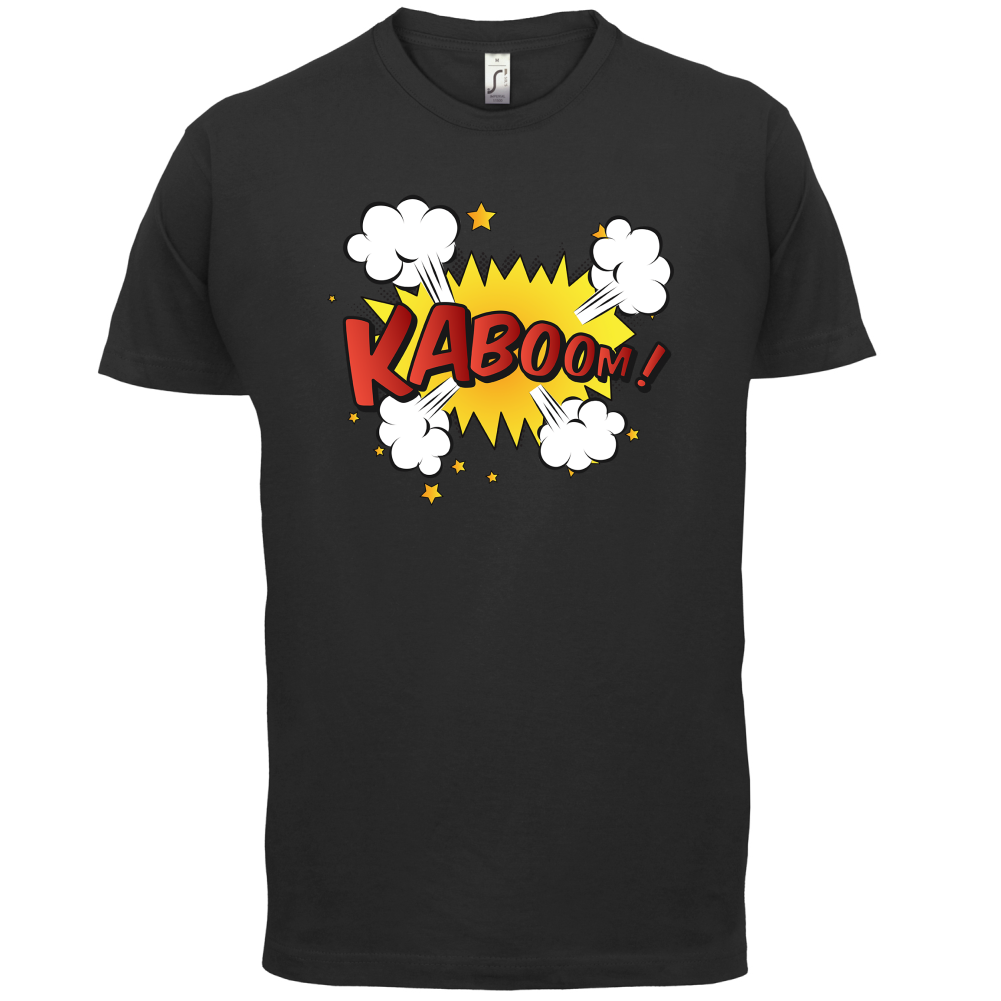 Kaboom! Word Art T Shirt
