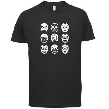 Lucha Masks  T Shirt