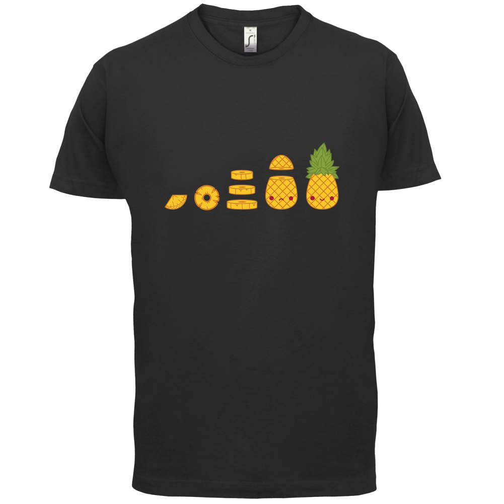 Evolution Of Pineapple T Shirt