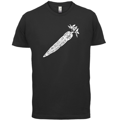 Butcher Carrot Diagram T Shirt