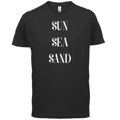 Sun Sea Sand T Shirt