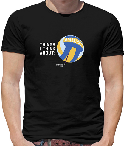 I Thiink About Volleyball T Shirt