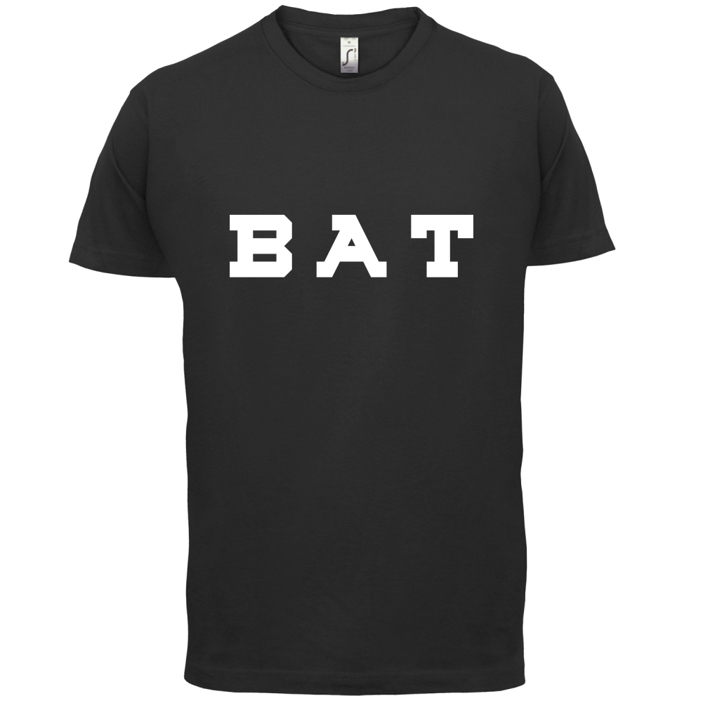 Justcie Bat College Style T Shirt