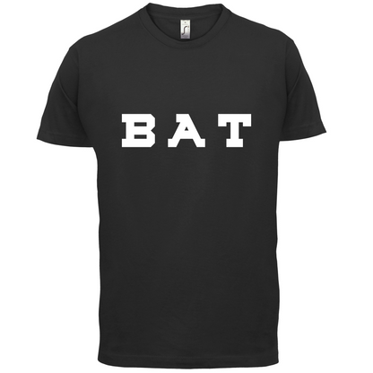 Justcie Bat College Style T Shirt