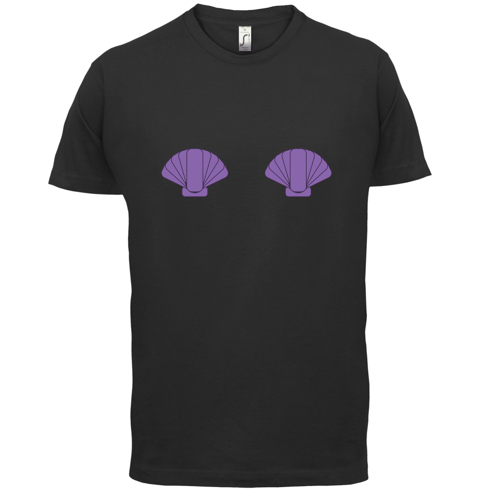 Mermaid Shell Boobs T Shirt