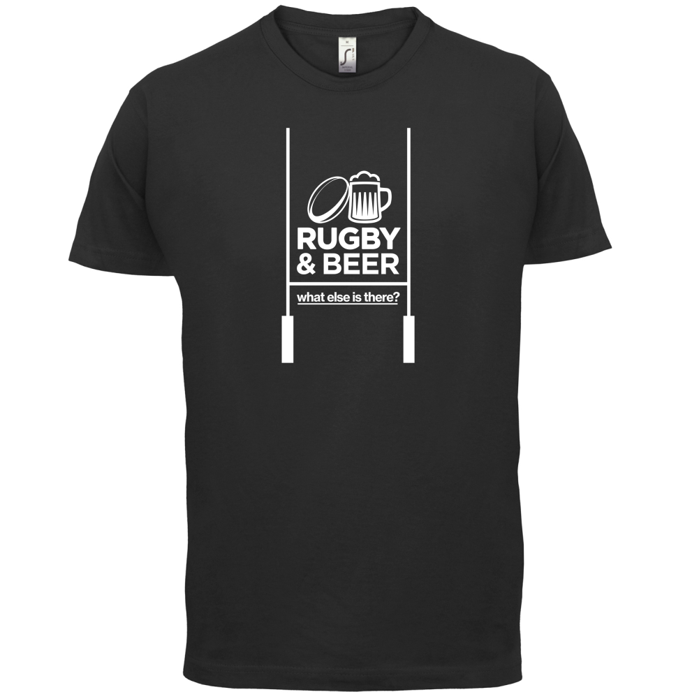 Rugby And Beer T Shirt
