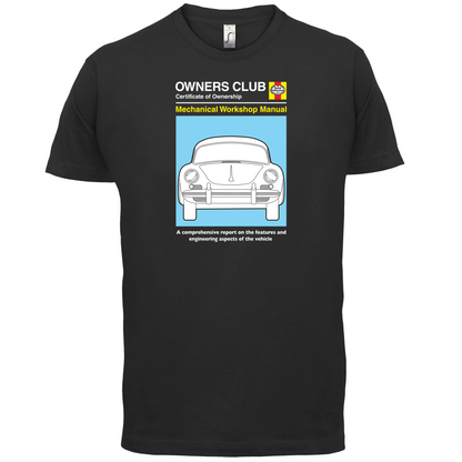 Car Owners Manual 356 T Shirt