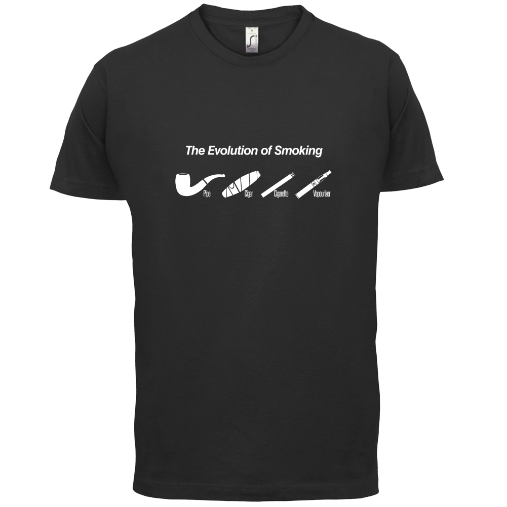 Evolution of Smoking T Shirt