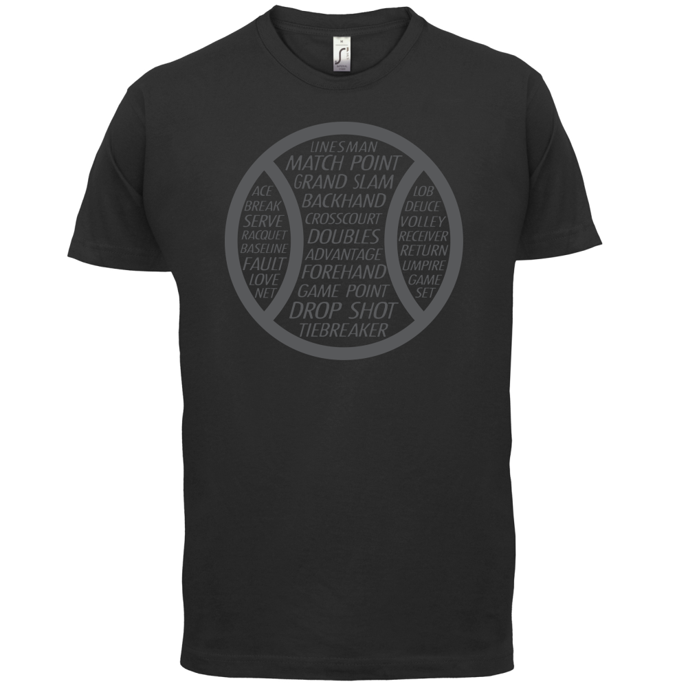 Tennis Word Ball T Shirt