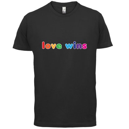 Love Wins T Shirt