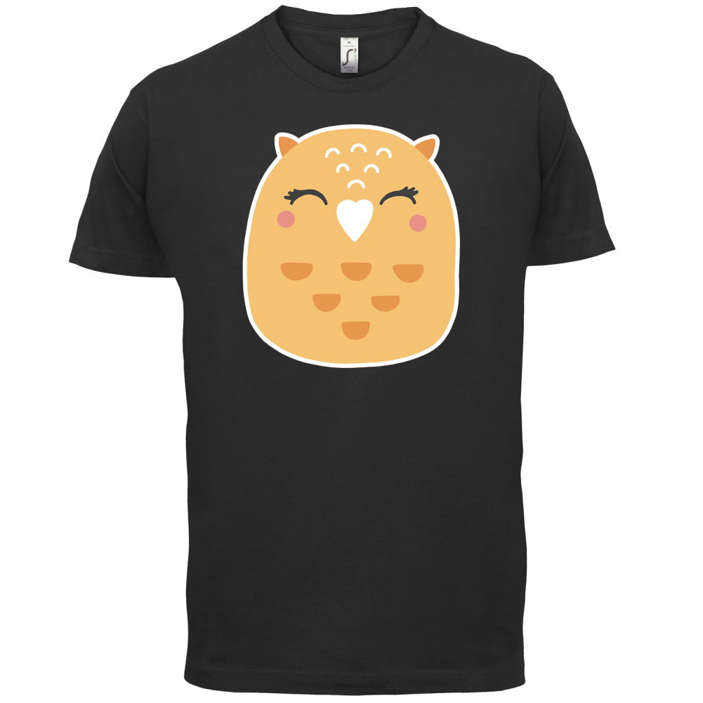 Smiley Face Mrs Owl T Shirt