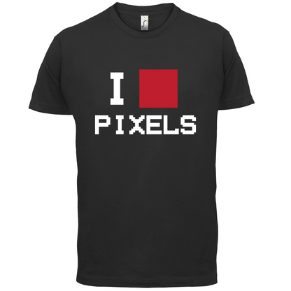 Pixel Heart T Shirt