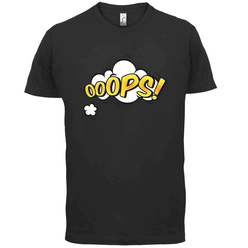 Oops! Word Art T Shirt