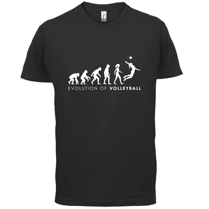Evolution Of Woman Volleyball T Shirt