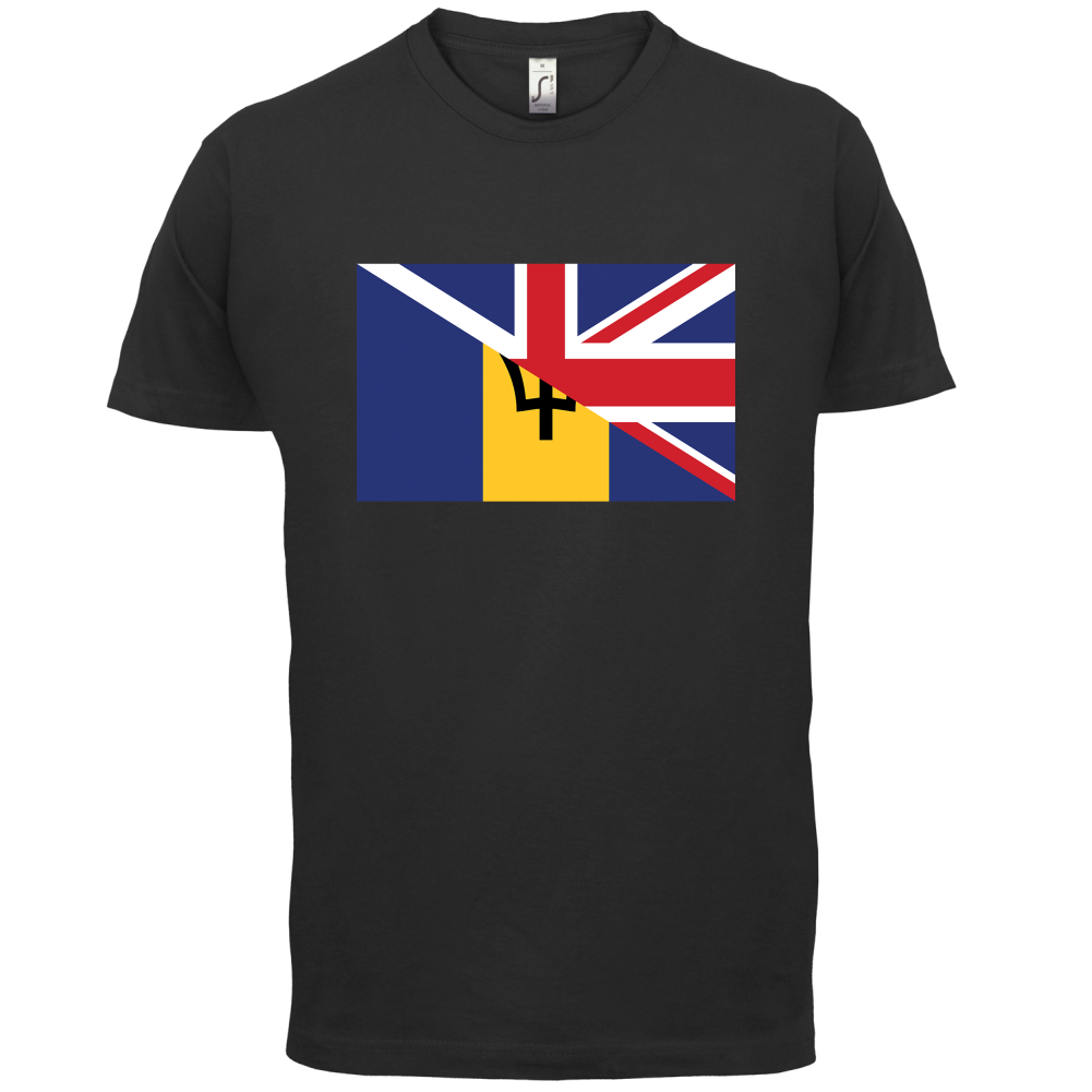 Half Barbados Half UK T Shirt